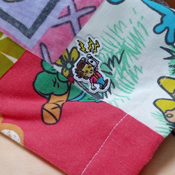 Vintage Custom Medley Pocahontas Lion King TMNT Polo Bear Bennygonia Shorts - Picture 8 of 12